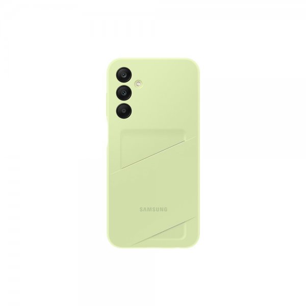Samsung Original Galaxy A25 -suojakuori, jossa korttipaikka, lime