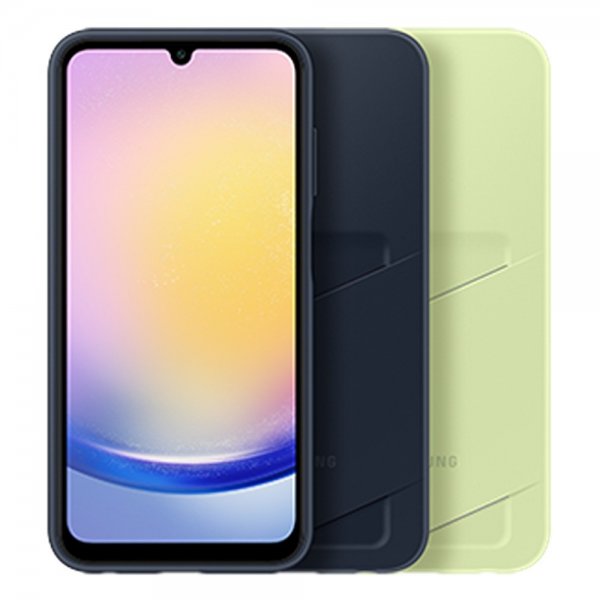 Samsung Original Galaxy A25 -suojakuori, jossa korttipaikka, lime