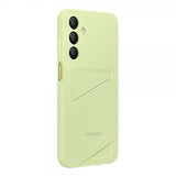 Samsung Original Galaxy A25 -suojakuori, jossa korttipaikka, lime