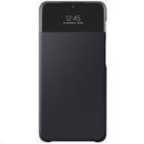 Samsung Original Galaxy A32 5G -suojakotelo, Smart S View Wallet Cover, musta