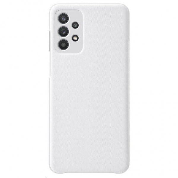 Samsung Alkuperäinen Galaxy A32 5G Kotelo Smart S View Wallet Cover Valkoinen