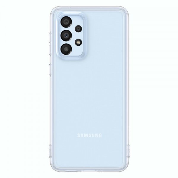 Samsung Original Galaxy A33 5G Kuori Soft Clear Cover Läpinäkyvä