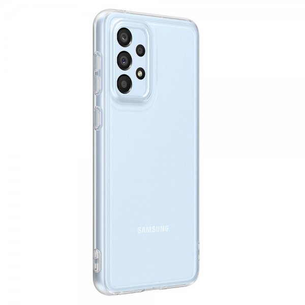 Samsung Original Galaxy A33 5G Kuori Soft Clear Cover Läpinäkyvä