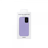 Samsung Alkuperäinen Galaxy A34 5G Fodral Smart View Wallet Cover Mustikka