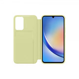 Samsung alkuperäinen Galaxy A34 5G Smart View -lompakkokotelo, lime