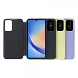Samsung alkuperäinen Galaxy A34 5G Smart View -lompakkokotelo, lime