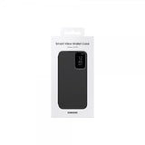 Samsung Alkuperäinen Galaxy A34 5G Kotelo Smart View Wallet Case Musta