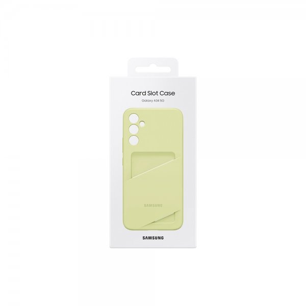 Samsung Alkuperäinen Galaxy A34 5G Kuori Korttipaikkakuori Lime