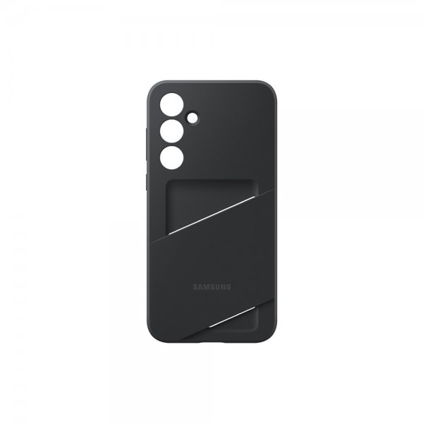 Samsung Original Galaxy A35 -suojakuori, jossa korttipaikka, musta