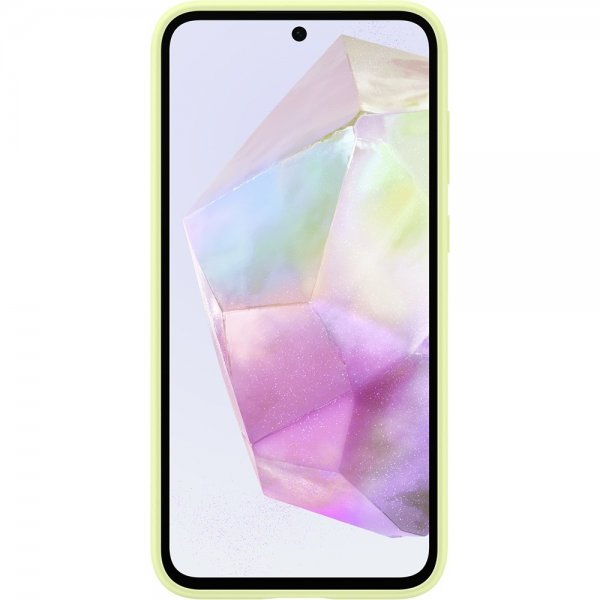 Samsung Original Galaxy A35 Silikonisuojakuori Lime