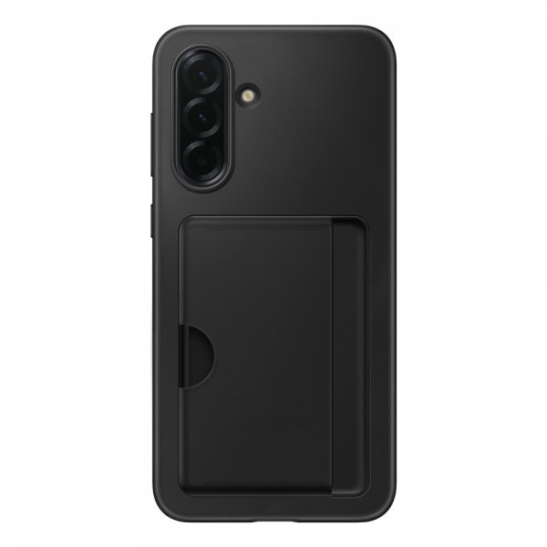 Samsung Original Galaxy A36 suojakuori korttipaikalla, musta