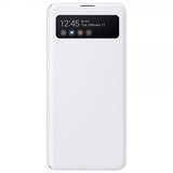 Samsung alkuperäinen Galaxy A41 -suojakotelo Smart S View Wallet Cover, valkoinen