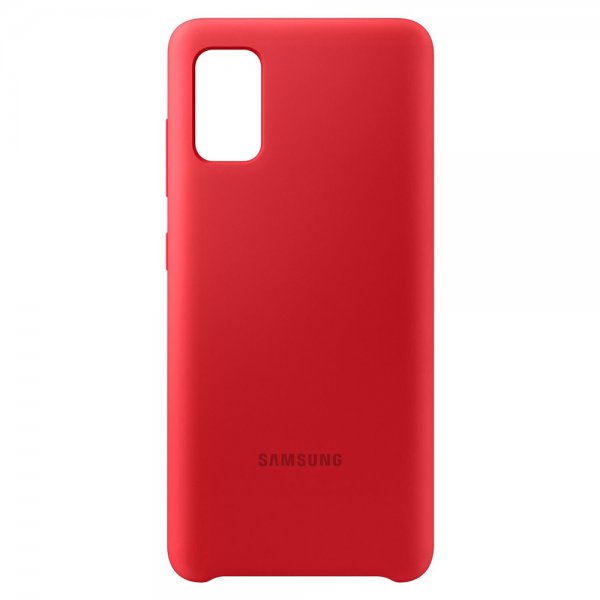 Samsung Alkuperäinen Galaxy A41 Silikonikuori Punainen