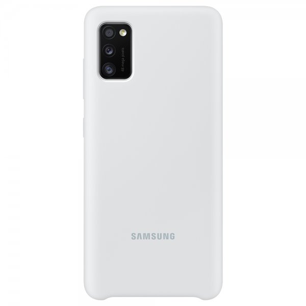 Samsung Original Galaxy A41 -silikonisuojakuori, valkoinen