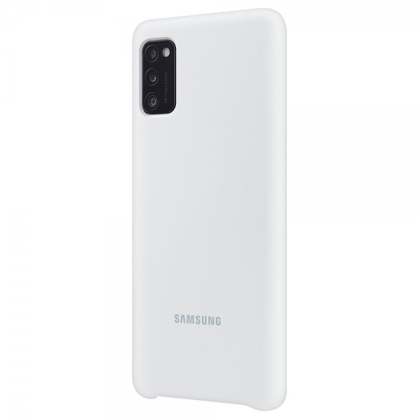 Samsung Original Galaxy A41 -silikonisuojakuori, valkoinen