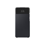 Samsung alkuperäinen Galaxy A52/A52s 5G -suojakotelo Smart S View Wallet Cover, musta