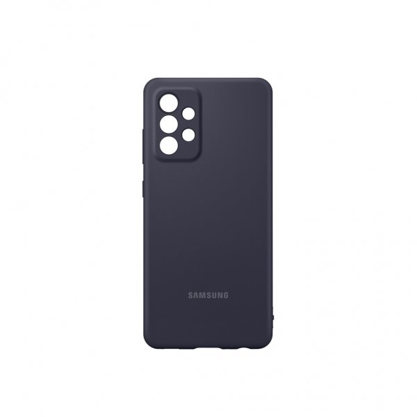 Samsung Alkuperäinen Galaxy A52/A52s 5G Kuori Silikonikuori Musta