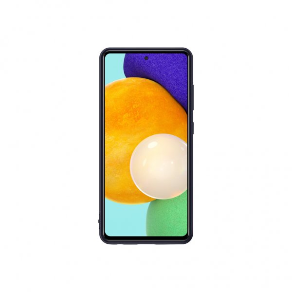 Samsung Alkuperäinen Galaxy A52/A52s 5G Kuori Silikonikuori Musta