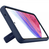 Samsung alkuperäinen Galaxy A53 5G suojakotelo Protective Standing Cover läpinäkyvä Navy