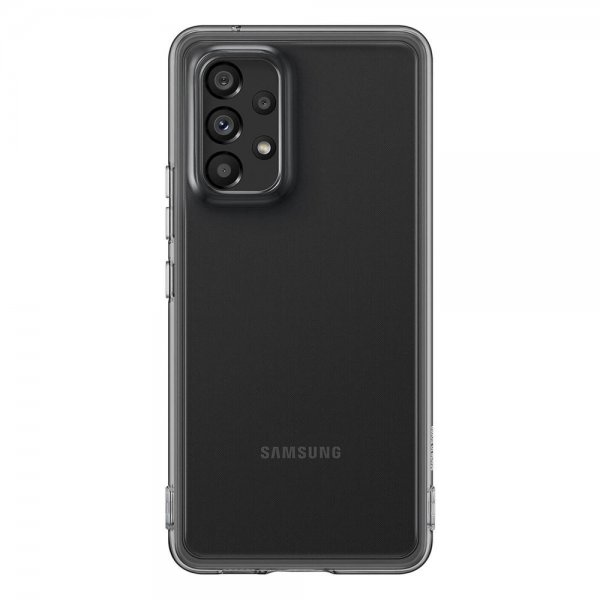Samsung Alkuperäinen Galaxy A53 5G Kuori Soft Clear Cover Musta