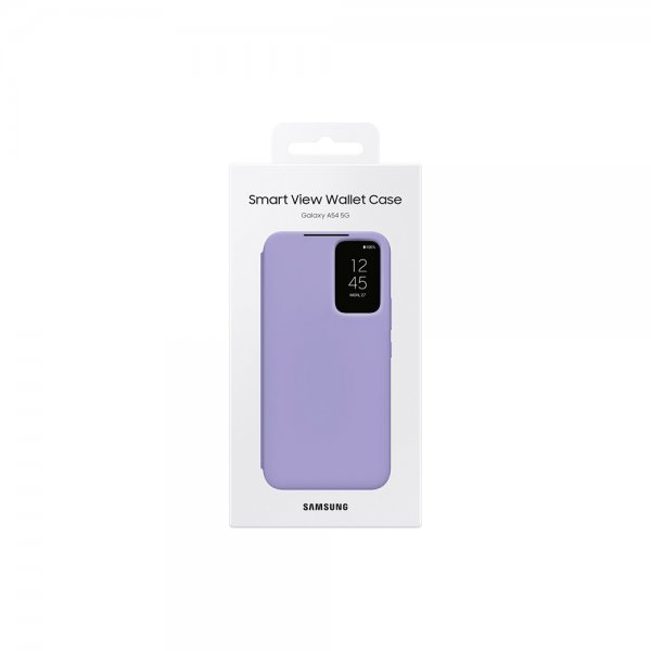 Samsung Original Galaxy A54 5G -suojakotelo, Smart View Wallet Case, Blueberry