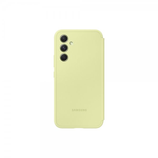 Samsung Original Galaxy A54 5G -suojakotelo Smart View Wallet Case Lime