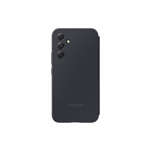 Samsung alkuperäinen Galaxy A54 5G -suojakotelo Smart View Wallet Case, musta