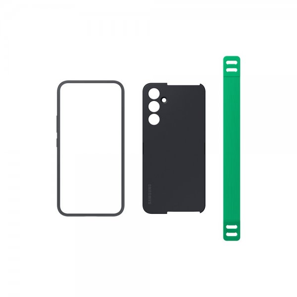 Samsung Alkuperäinen Galaxy A54 5G Kuori Haze Grip Case Musta