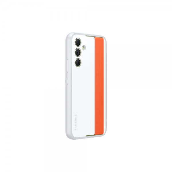Samsung alkuperäinen Galaxy A54 5G kuori Haze Grip Case, valkoinen