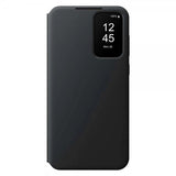 Samsung Alkuperäinen Galaxy A55 Suojakotelo Smart View Wallet Case Musta