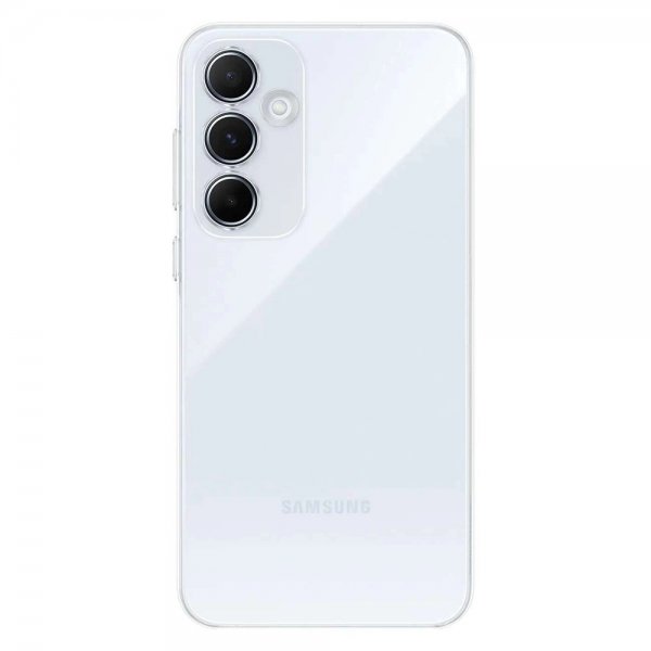 Samsung Alkuperäinen Galaxy A55 Suojakuori Clear Case Läpinäkyvä