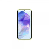 Samsung alkuperäinen Galaxy A55 -silikonikuori, limenvihreä