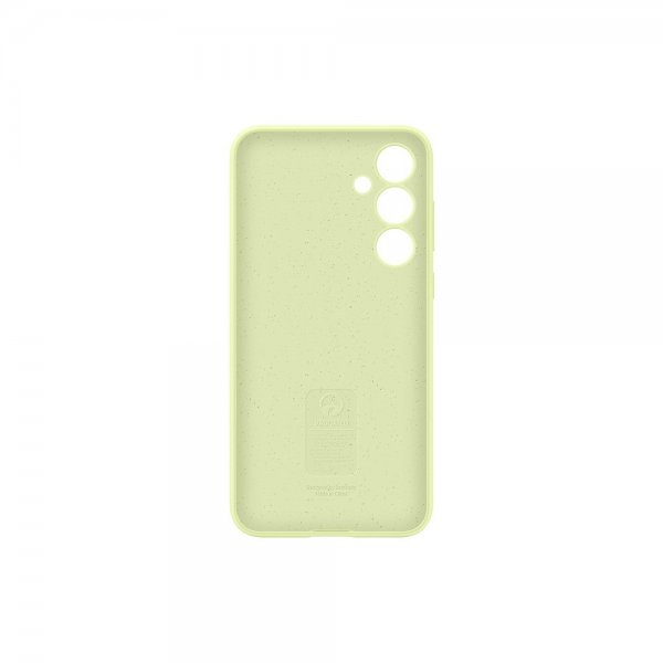 Samsung alkuperäinen Galaxy A55 -silikonikuori, limenvihreä
