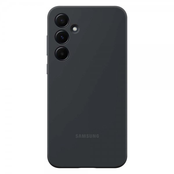 Samsung Original Galaxy A55 -silikonisuojakuori, musta