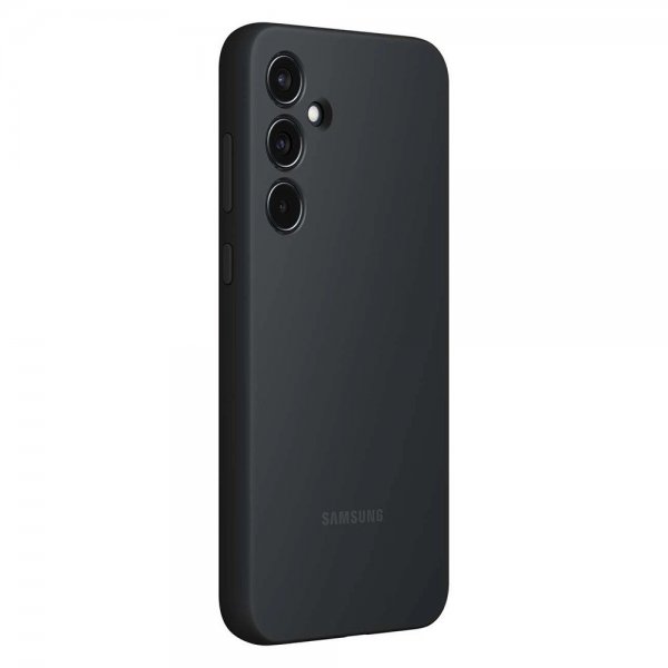 Samsung Original Galaxy A55 -silikonisuojakuori, musta