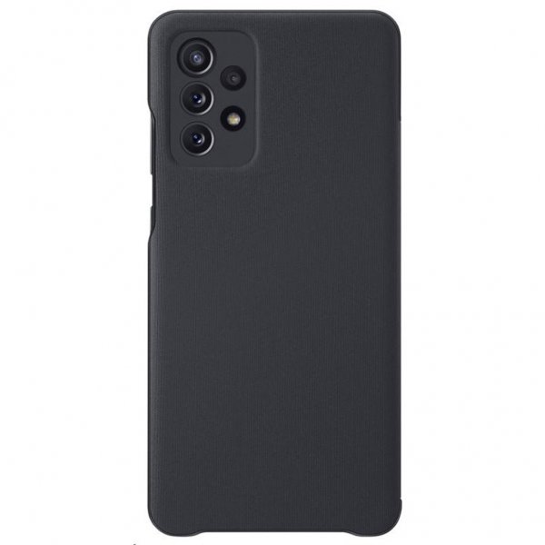 Samsung Original Galaxy A72 -suojakotelo Smart S View Wallet Cover, musta