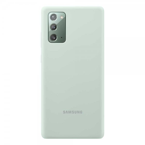 Samsung alkuperäinen Galaxy Note 20 kuori silikonisuojus, minttu
