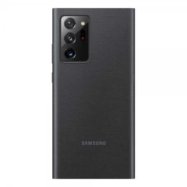 Samsung Original Galaxy Note 20 Ultra -suojakuori Clear View Cover, musta