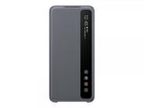 Samsung alkuperäinen Galaxy S20 Smart Clear View Cover -suojakotelo, harmaa