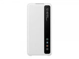 Samsung Original Galaxy S20 Suojakuori Smart Clear View Cover Valkoinen