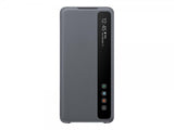 Samsung Original Galaxy S20 Plus -suojakotelo Smart Clear View Cover, harmaa