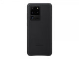 Samsung Original Galaxy S20 Ultra -kuoret, nahkainen takakuori, musta