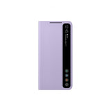Samsung alkuperäinen Galaxy S21 FE -suojakuori Smart Clear View Cover laventeli