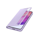 Samsung alkuperäinen Galaxy S21 FE -suojakuori Smart Clear View Cover laventeli
