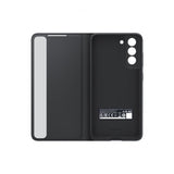 Samsung Alkuperäinen Galaxy S21 FE -suojakuori Smart Clear View Cover, musta