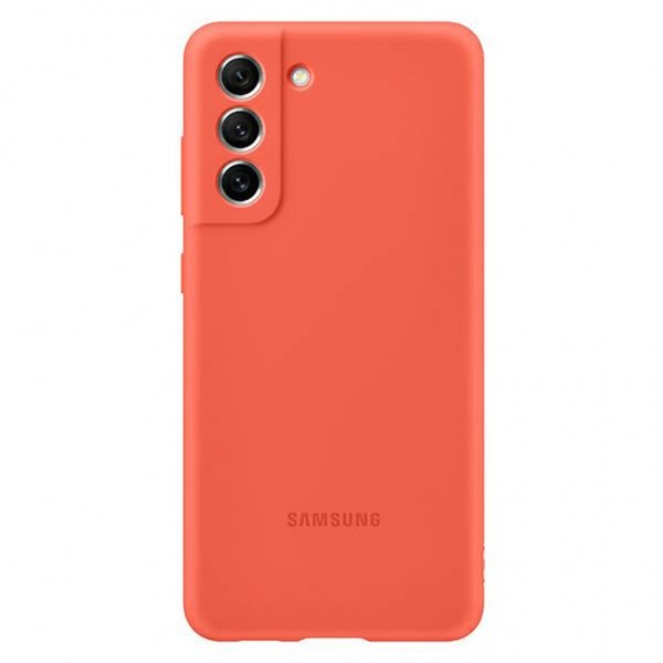 Samsung Original Galaxy S21 FE -silikonisuojakuori, koralli