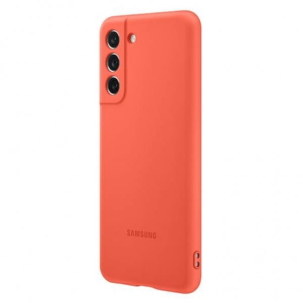 Samsung Original Galaxy S21 FE -silikonisuojakuori, koralli