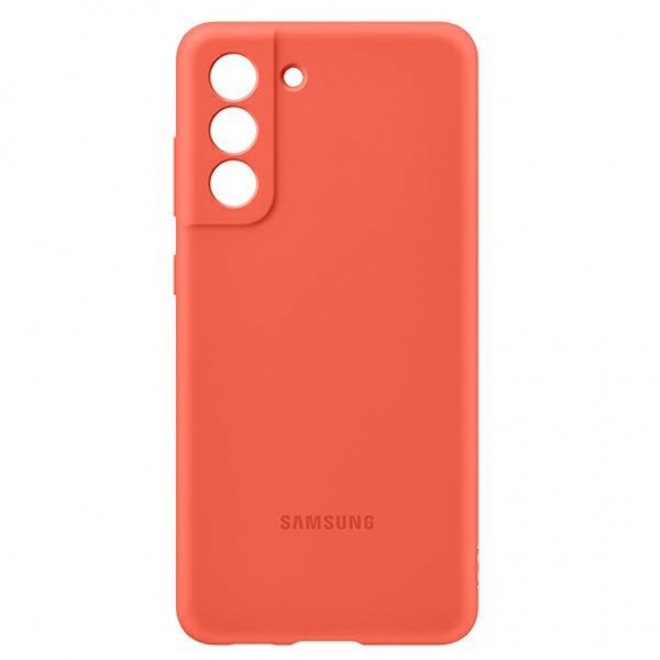 Samsung Original Galaxy S21 FE -silikonisuojakuori, koralli