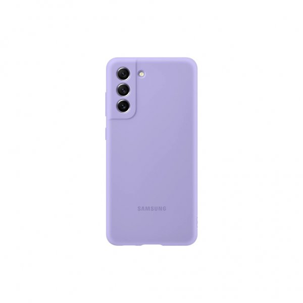 Samsung alkuperäinen Galaxy S21 FE -silikonisuojakuori, laventeli