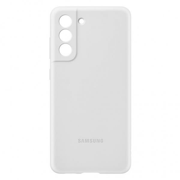 Samsung Alkuperäinen Galaxy S21 FE Kuori Silikonisuojus Valkoinen